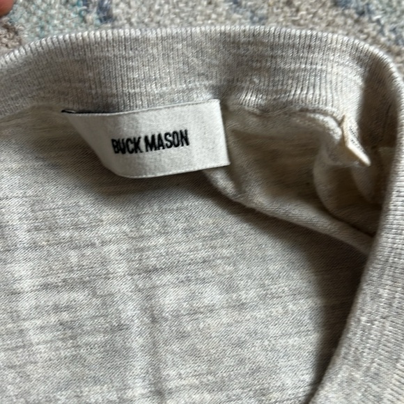 BUCK MASON- AVALON KNIT CLASSIC TEE MENS XXL - Picture 4 of 4